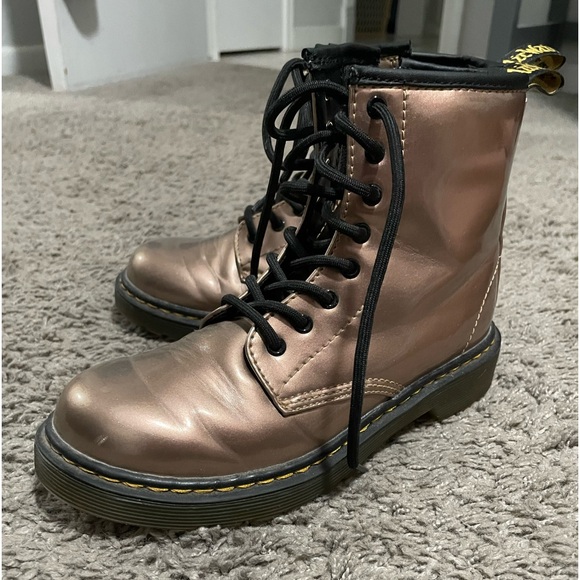 Rose Gold Doc Martens - Picture 1 of 5